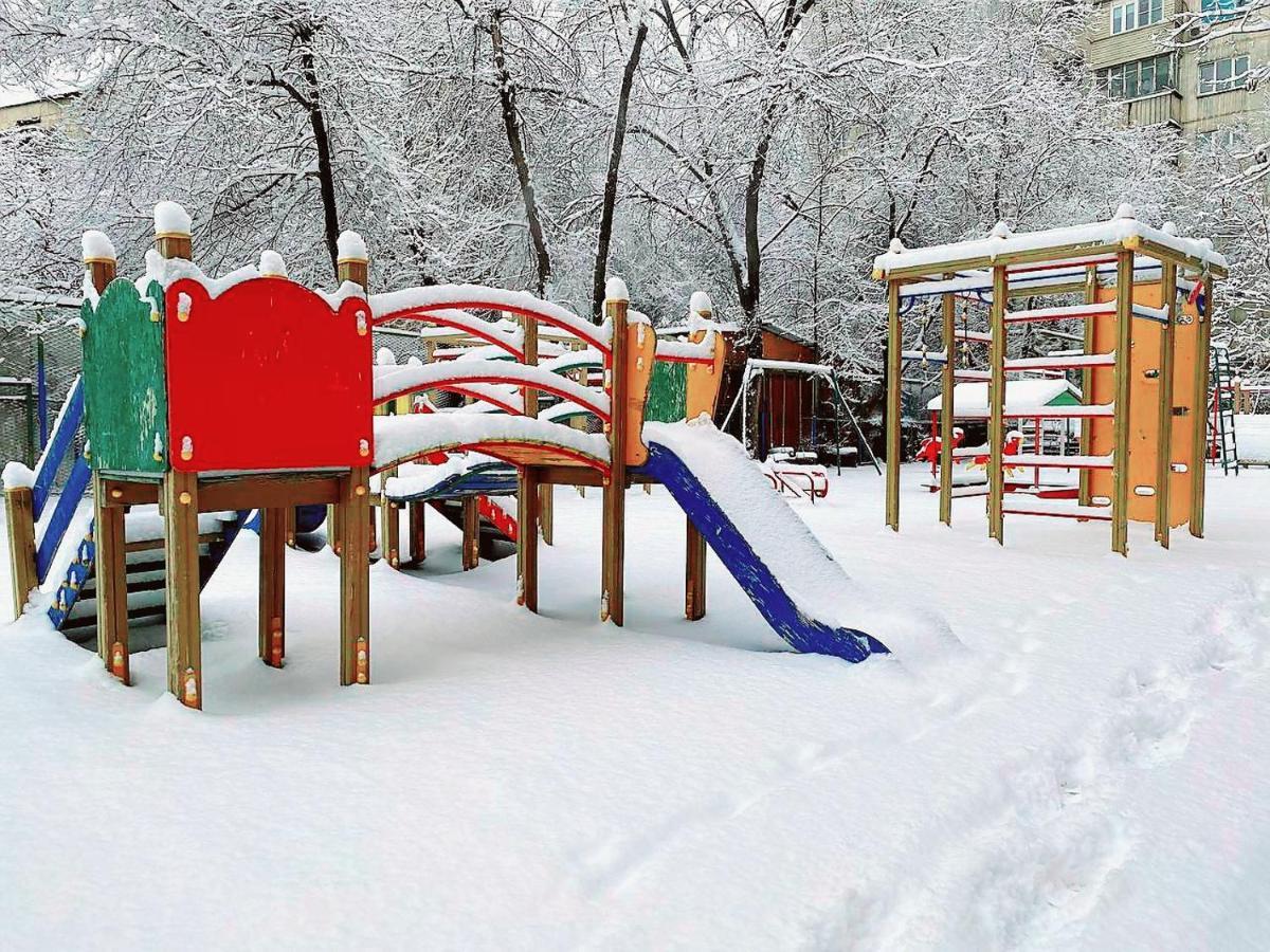 "Современный Уют" Квартира Almaty Ngoại thất bức ảnh